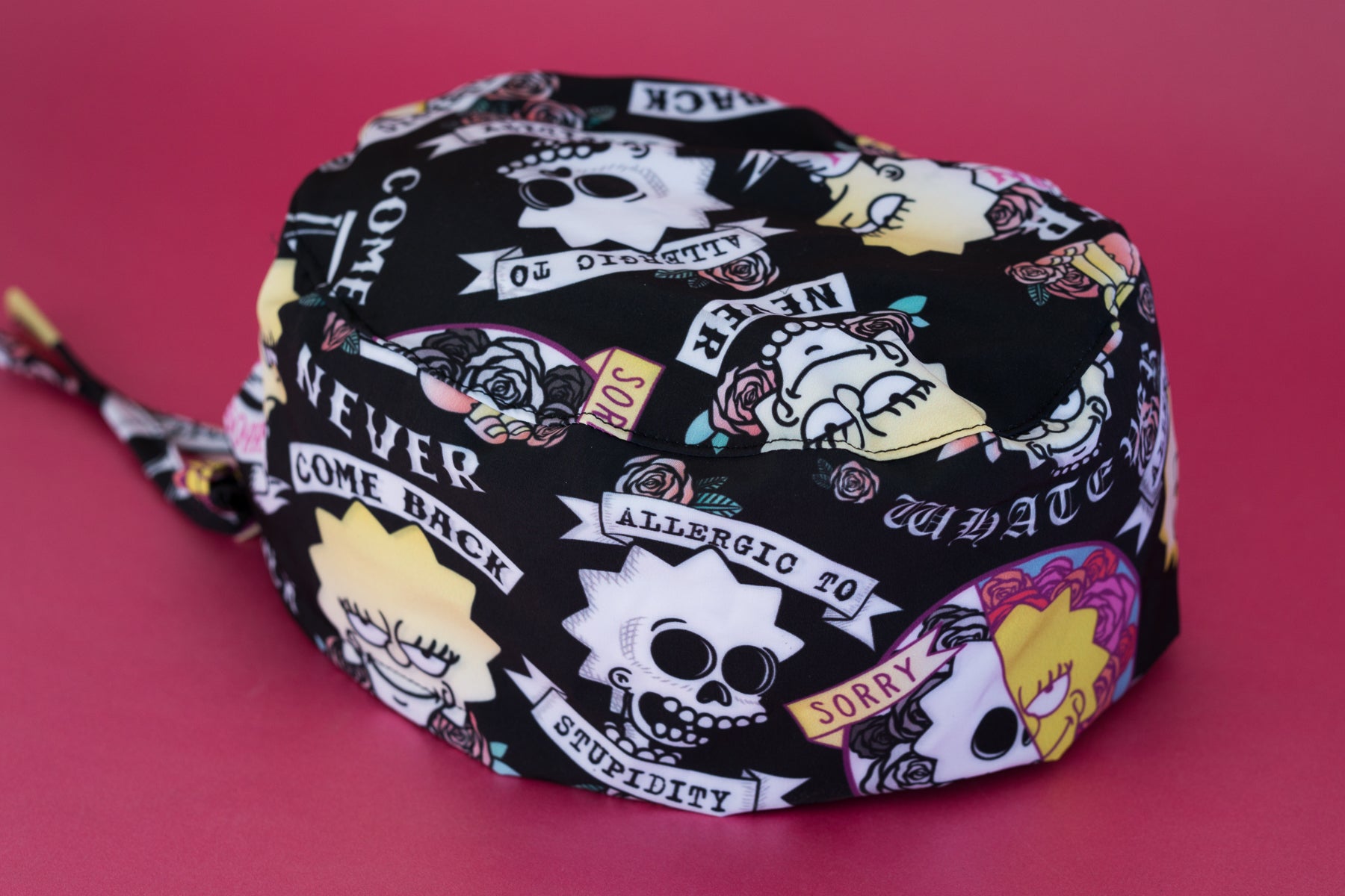 Gorro quirúrgico Simpsons never back