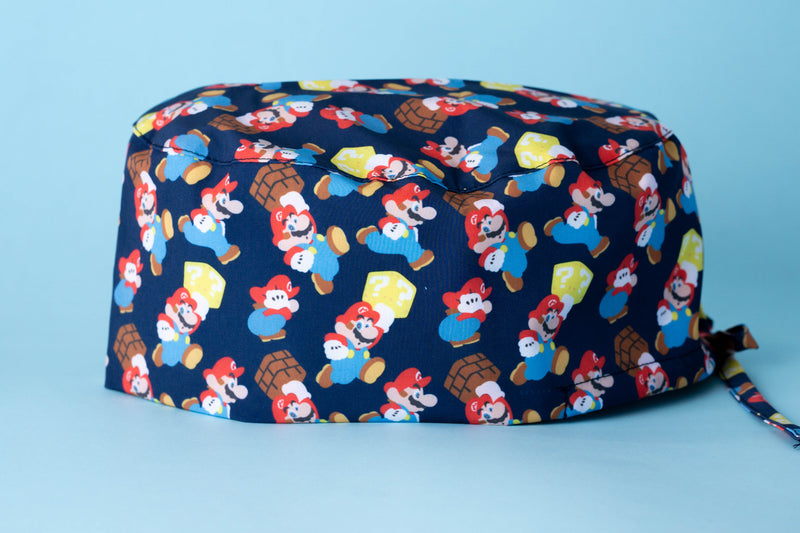 Gorro quirúrgico Mario blue