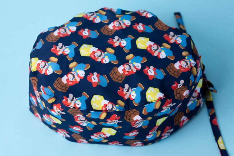 Gorro quirúrgico Mario blue