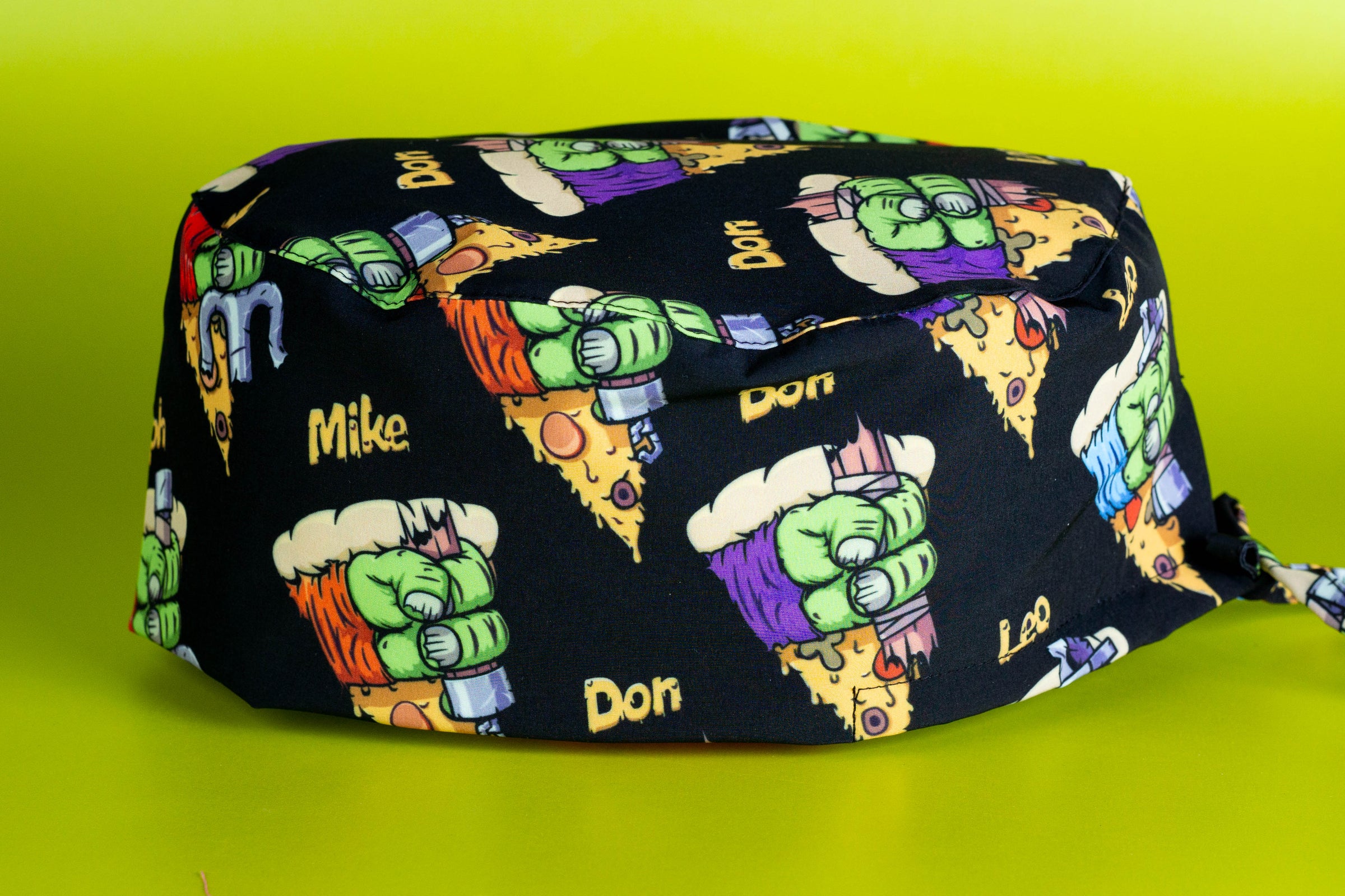 Gorro quirúrgico TMNT pizza