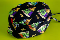 Gorro quirúrgico TMNT pizza