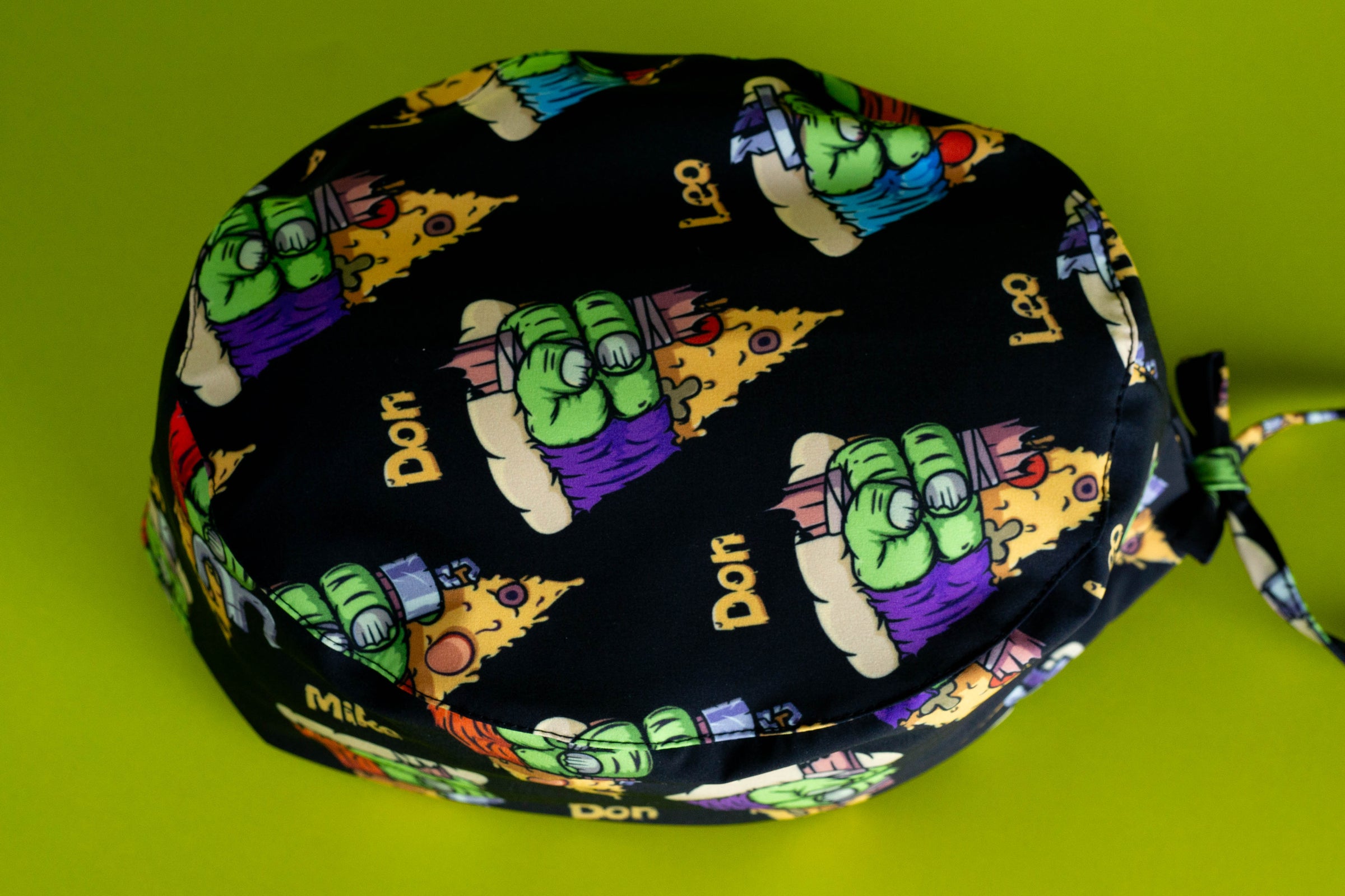 Gorro quirúrgico TMNT pizza