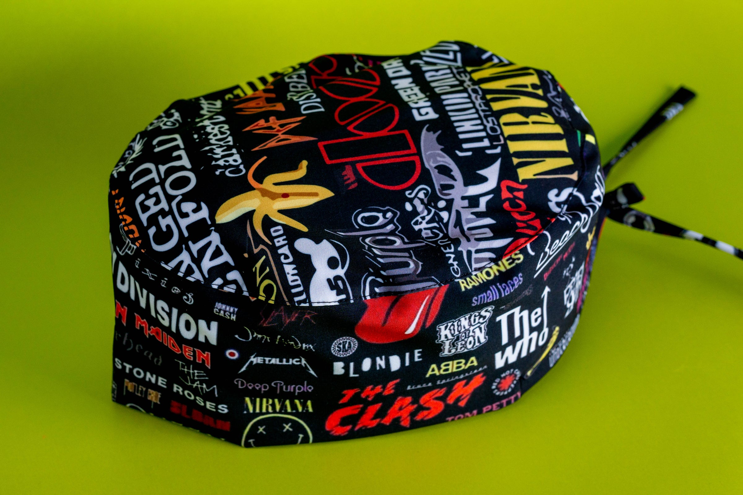 Gorro quirúrgico Rock collage