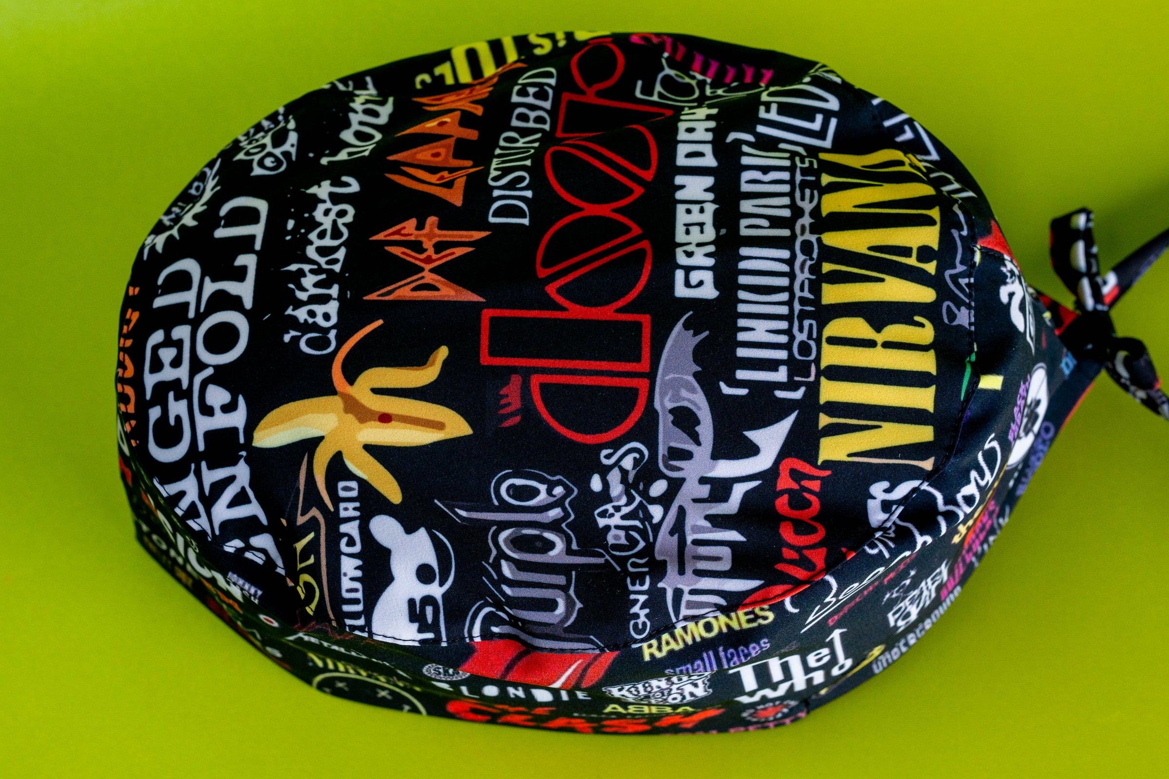 Gorro quirúrgico Rock collage