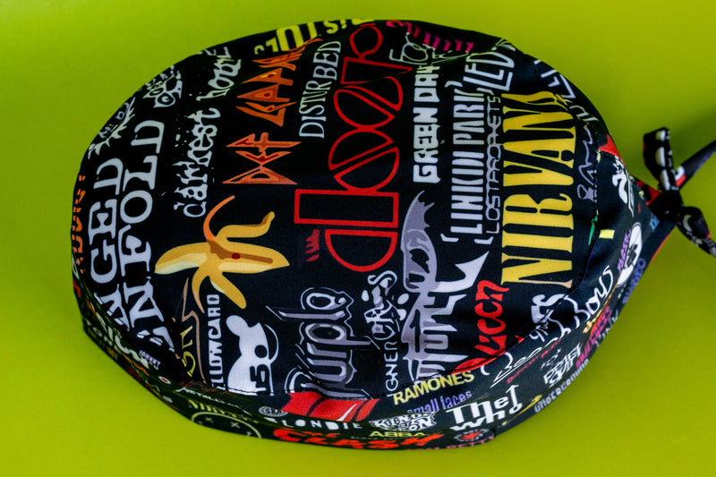 Gorro quirúrgico Rock collage
