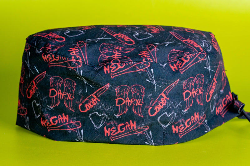 Gorro quirúrgico walking dead