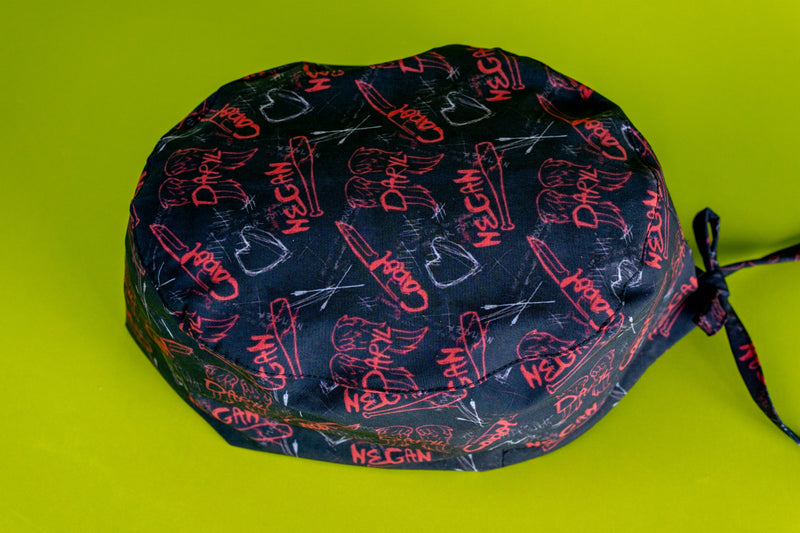 Gorro quirúrgico walking dead