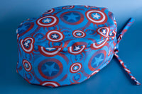 Gorro quirúrgico capitan america shield