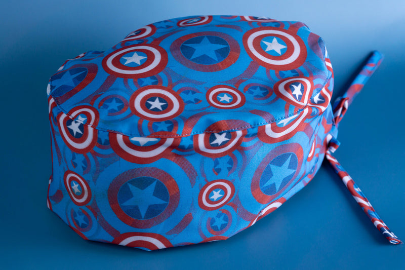 Gorro quirúrgico capitan america shield