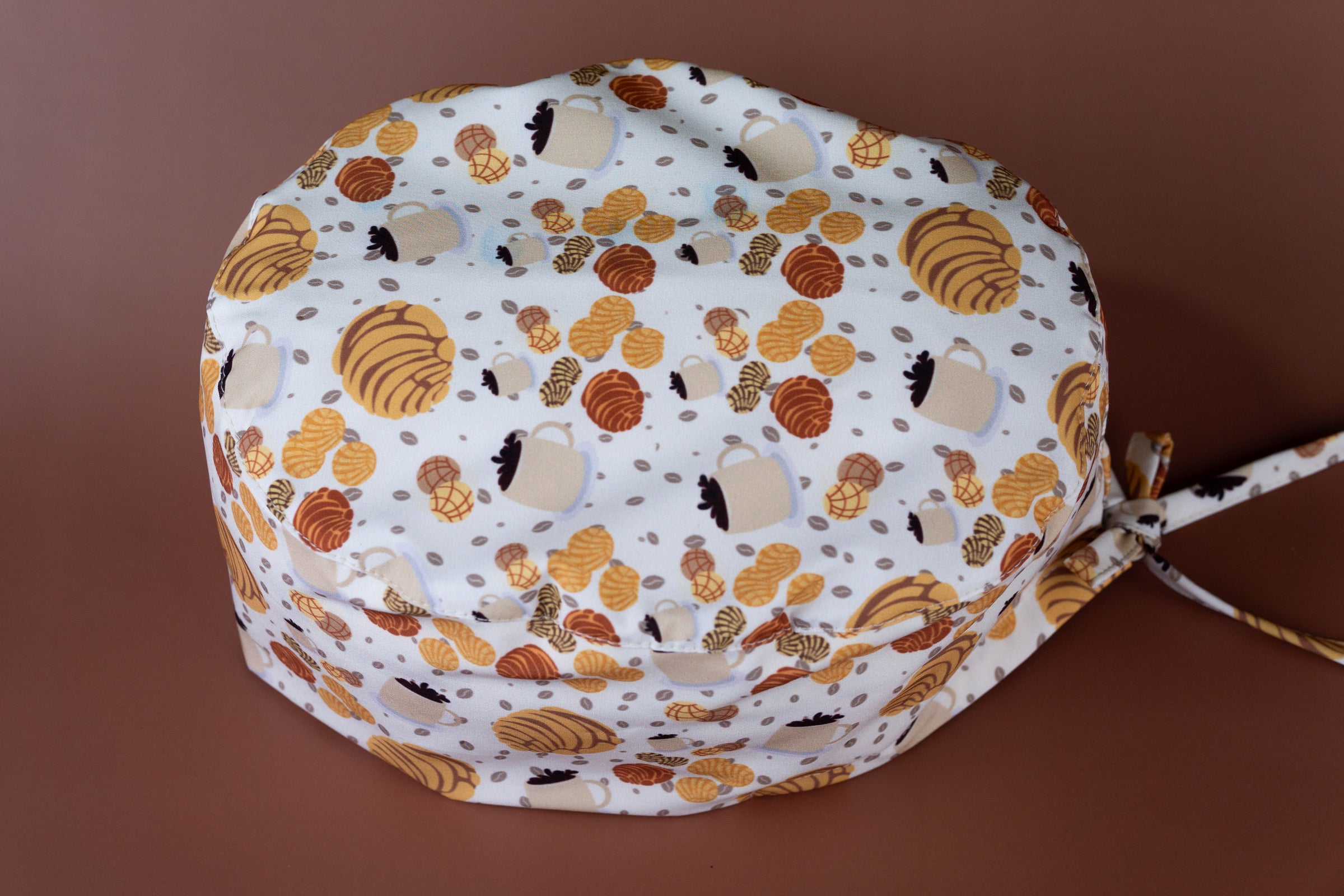 Gorro quirúrgico cafe y pan