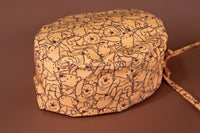 Gorro quirúrgico winnie collage 1 mostaza