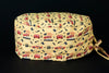 Gorro quirúrgico cars yellow