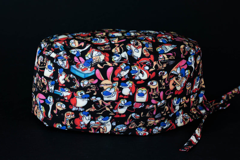 Gorro quirúrgico ren y stimpy