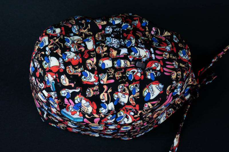 Gorro quirúrgico ren y stimpy