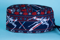 Gorro quirúrgico Star wars xwing xmas