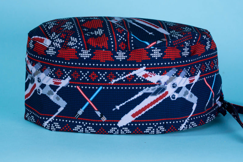 Gorro quirúrgico Star wars xwing xmas