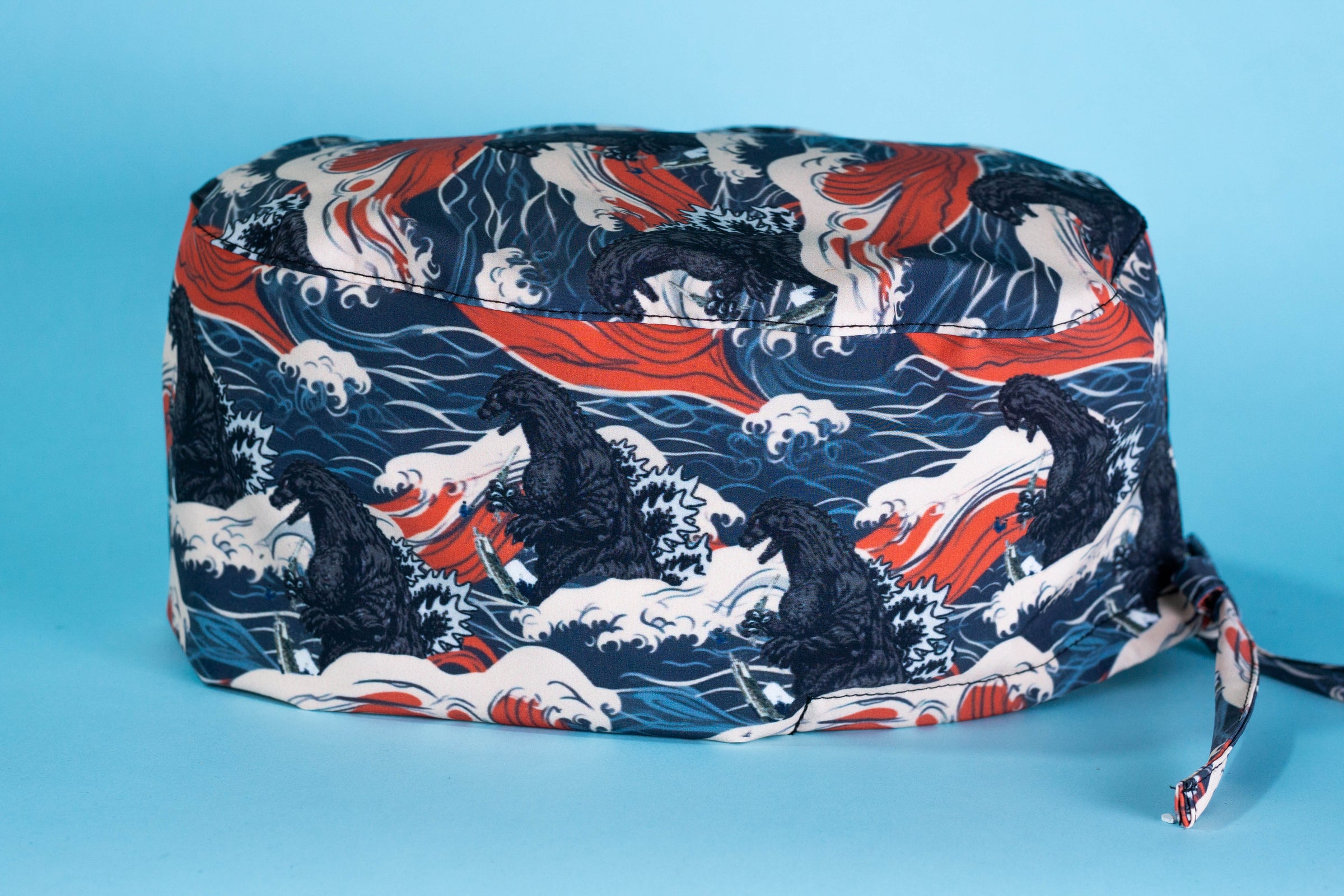 Gorro quirúrgico godzilla wave