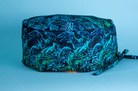 Gorro quirúrgico dino tornasol