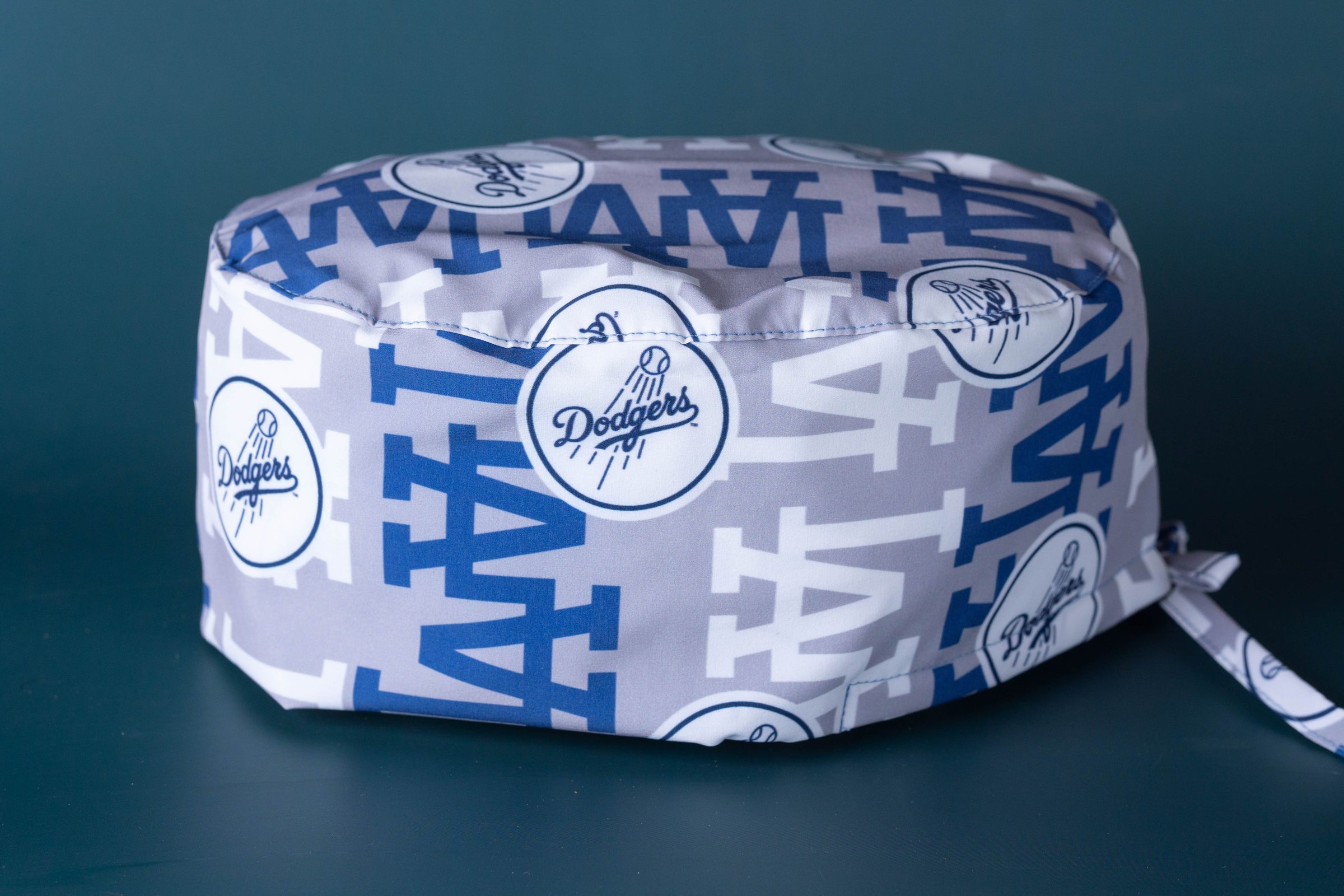 Gorro quirúrgico dodgers gris