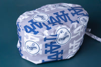 Gorro quirúrgico dodgers gris