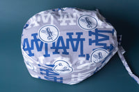 Gorro quirúrgico dodgers gris