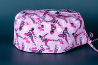Gorro quirúrgico pink ranger