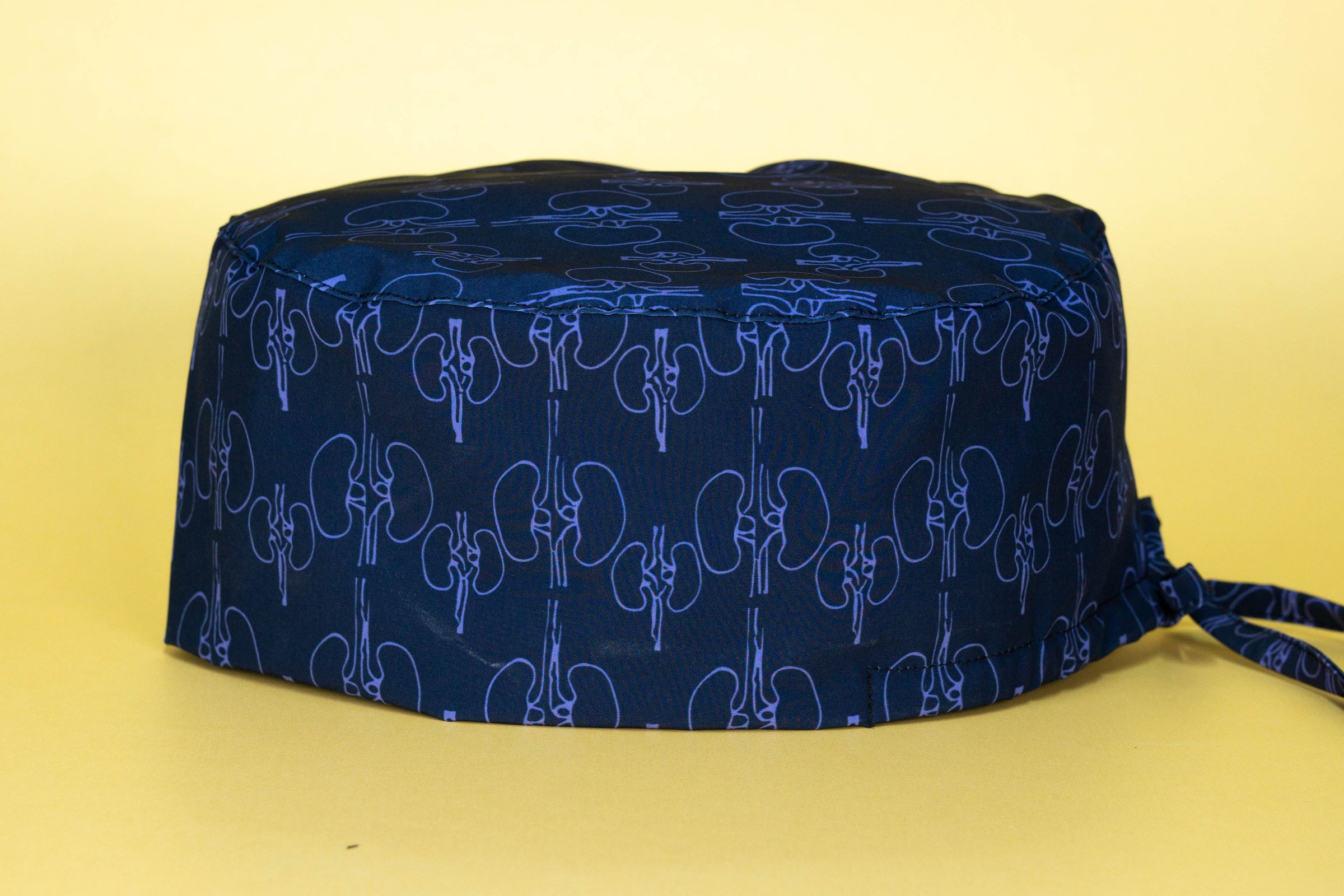 Gorro quirúrgico riñon azul