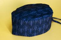 Gorro quirúrgico riñon azul