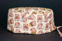Gorro quirúrgico capibara yellow