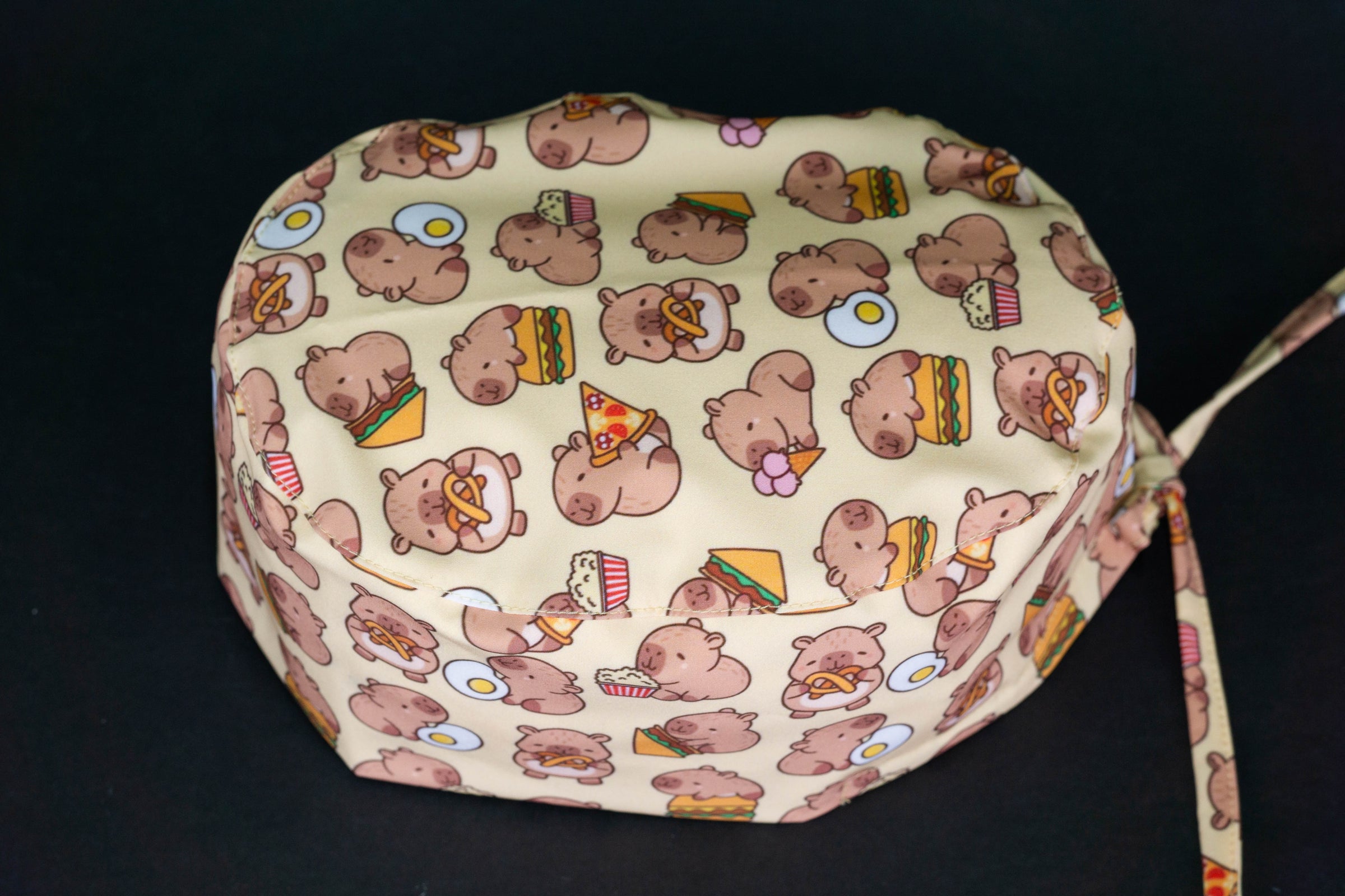 Gorro quirúrgico capibara yellow