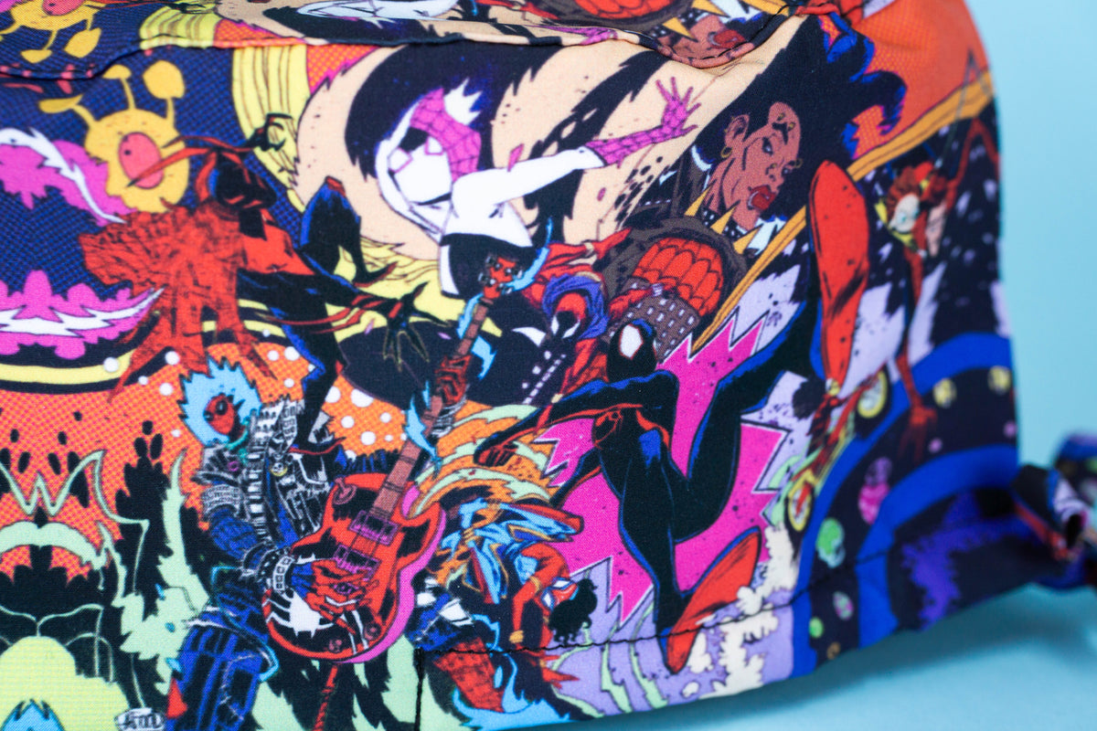 Gorro quirúrgico spider-verse