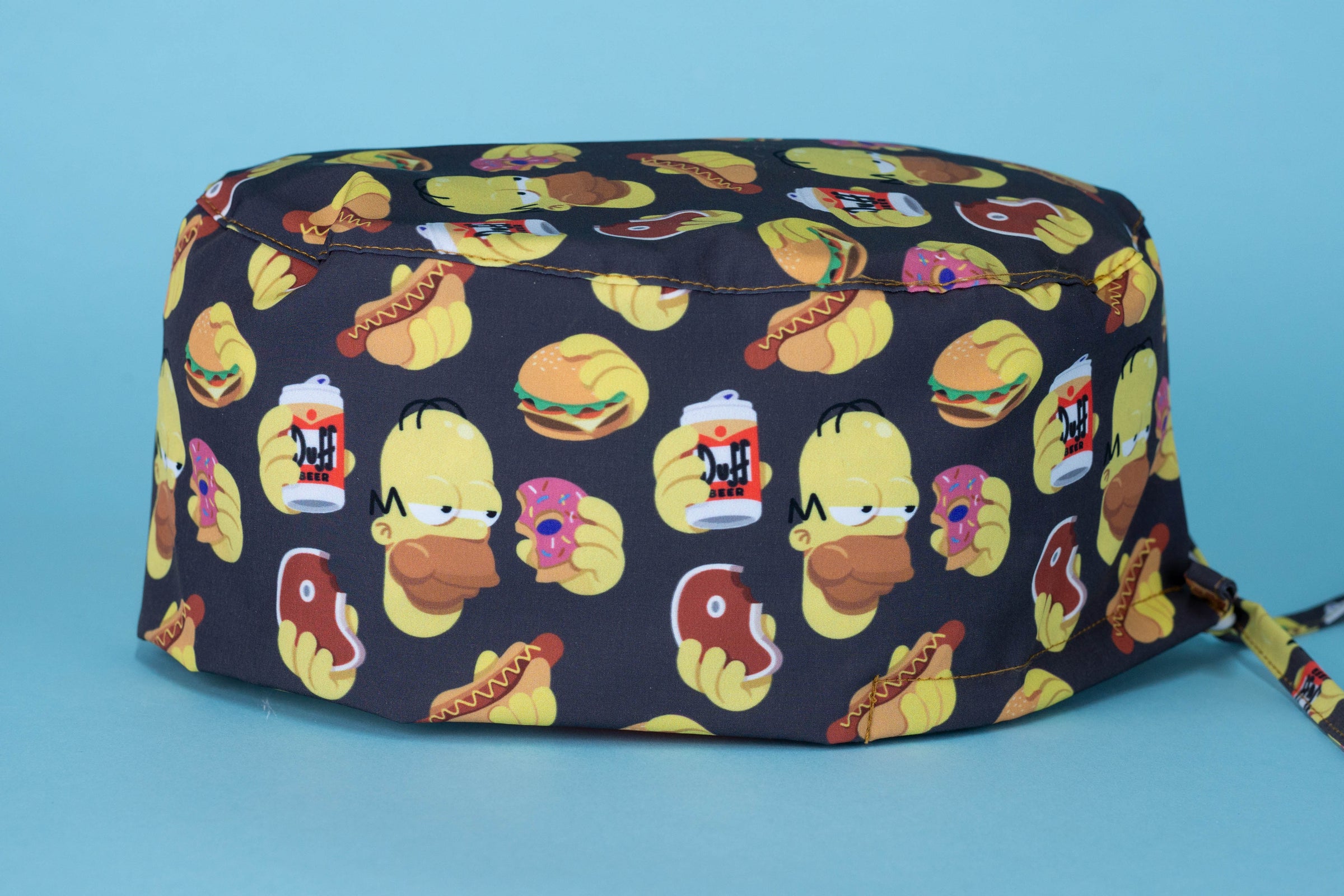 Gorro quirúrgico homer hot dog girs