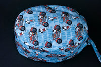 Gorro quirúrgico snoopy biker