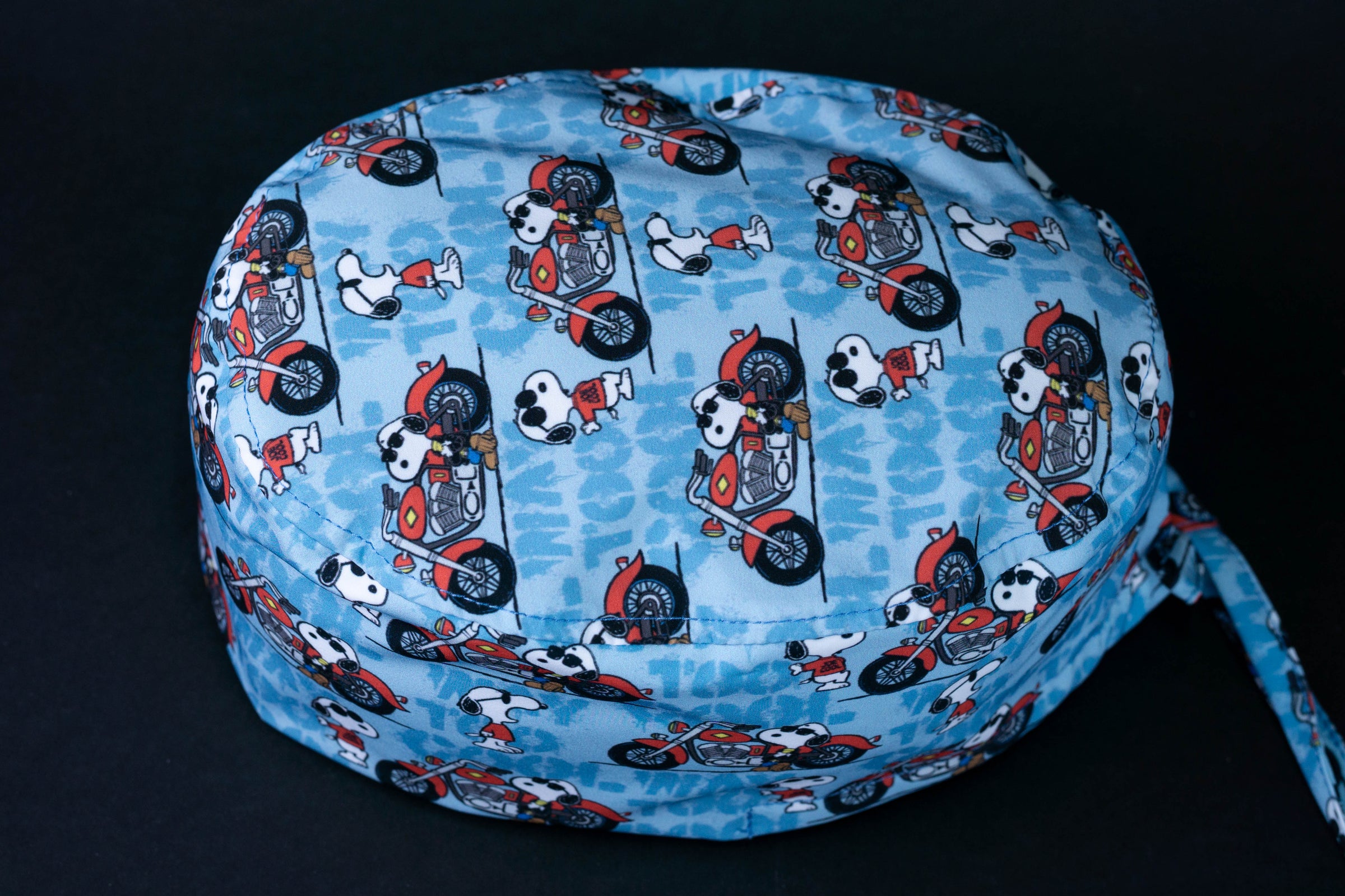 Gorro quirúrgico snoopy biker