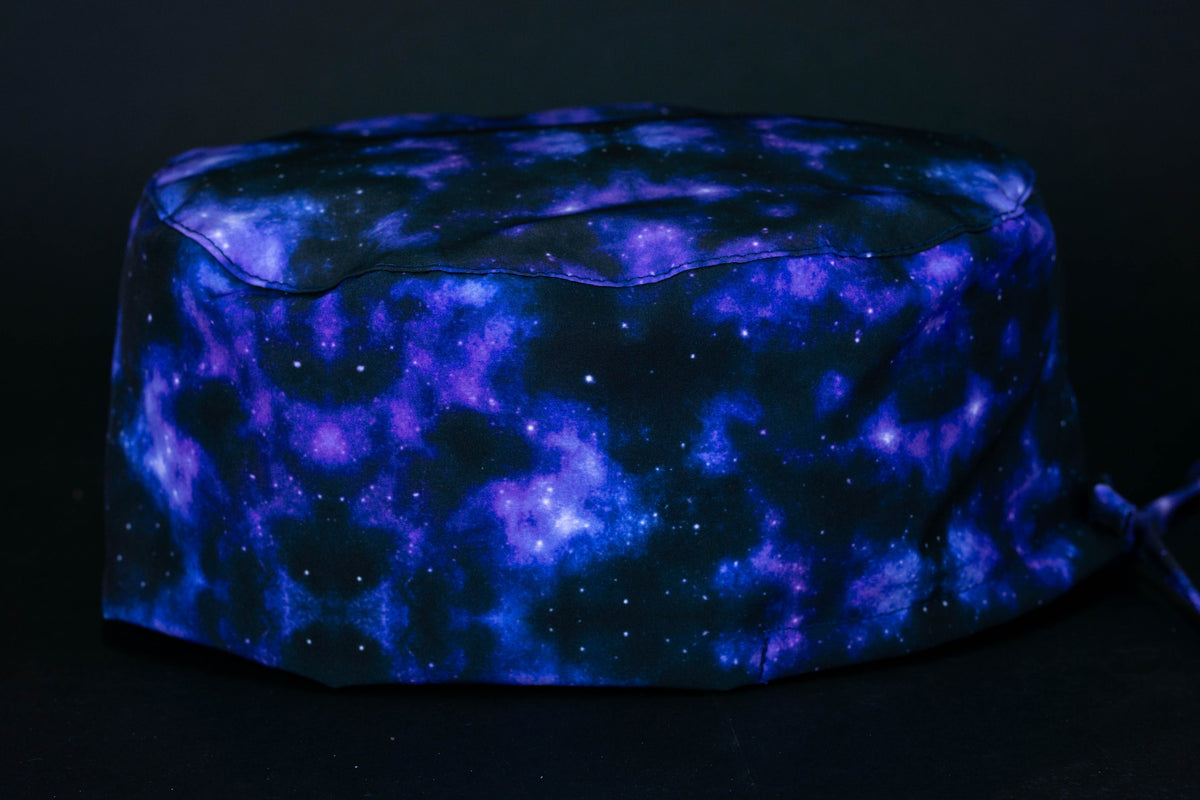 Gorro quirúrgico nebulosa morada