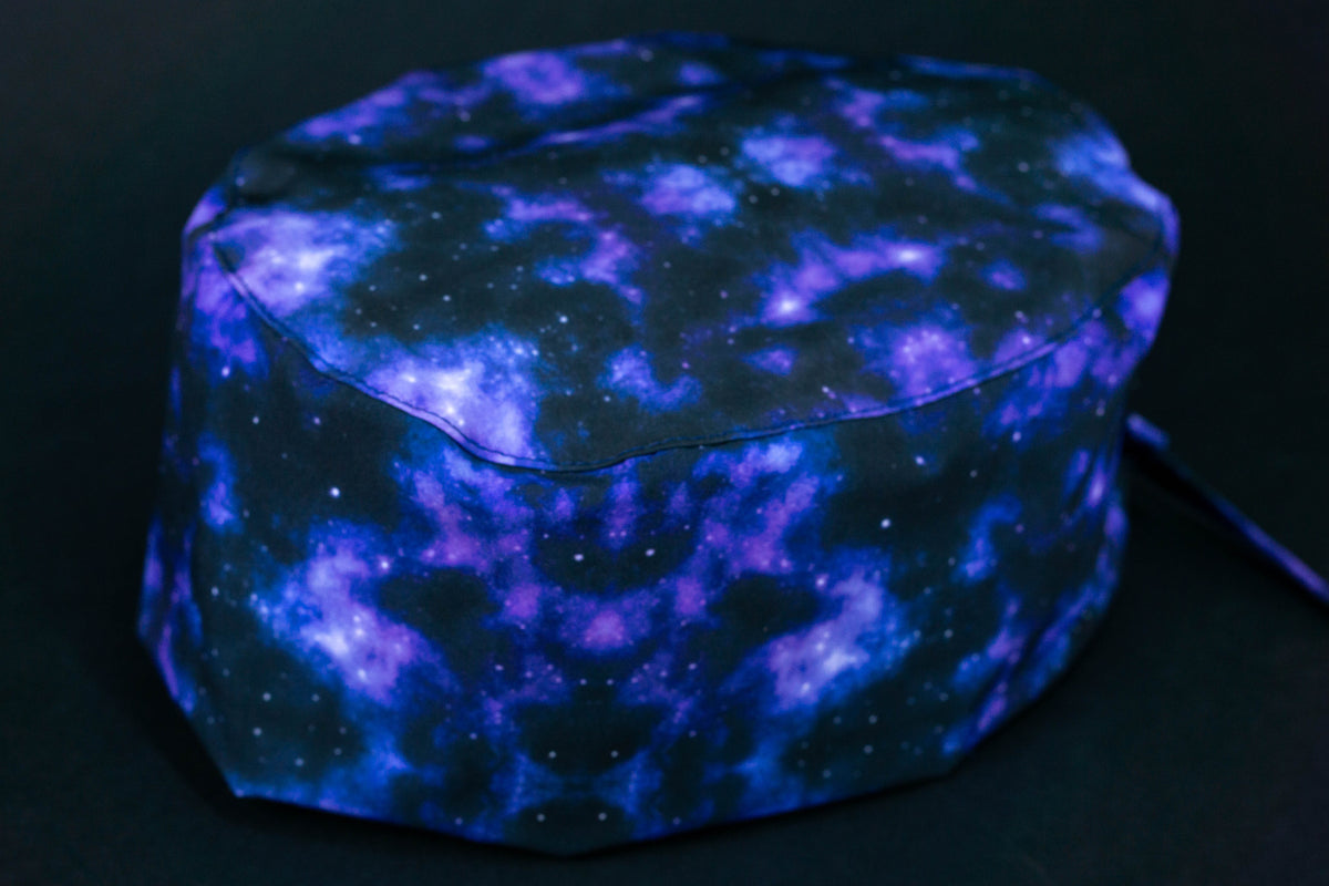 Gorro quirúrgico nebulosa morada
