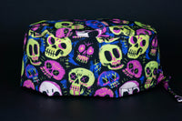 Gorro quirúrgico punk skull