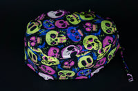 Gorro quirúrgico punk skull