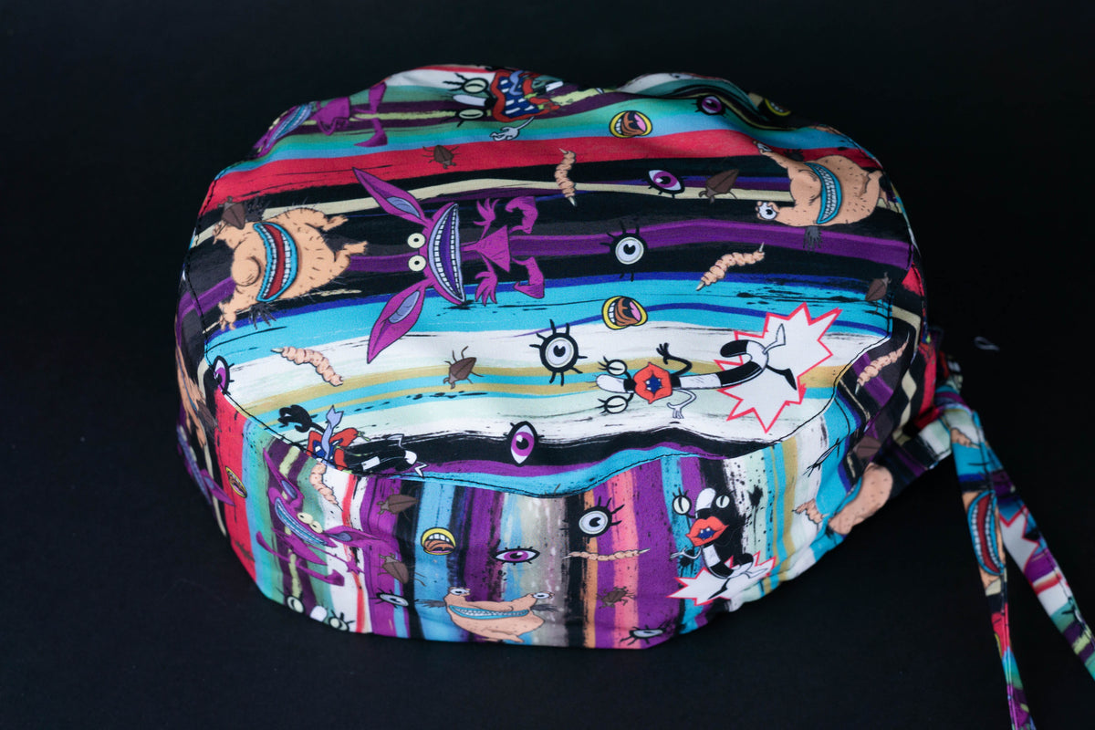 Gorro quirúrgico monsters colores