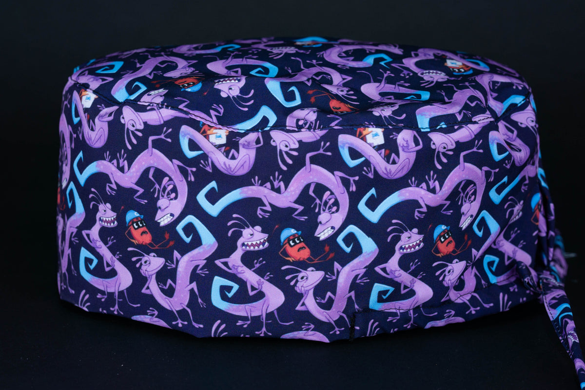 Gorro quirúrgico Monster zig zag