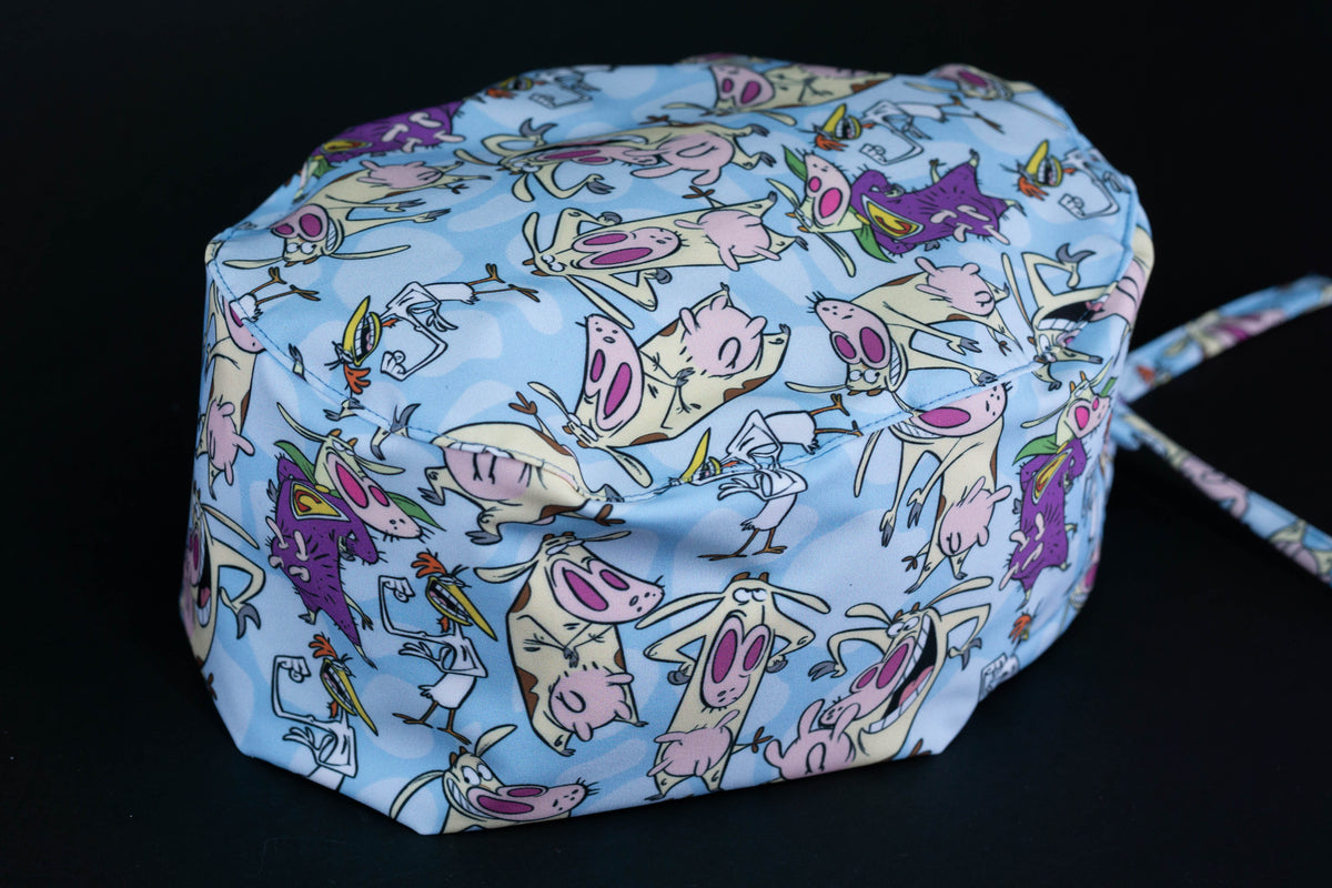 Gorro quirúrgico vaca y pollito