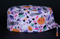 Gorro quirúrgico candy noche brujas