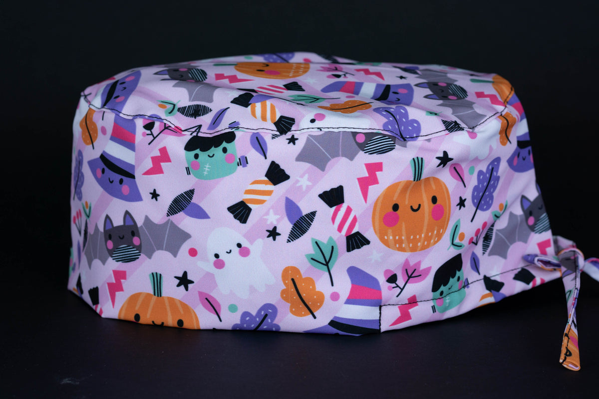 Gorro quirúrgico candy noche brujas