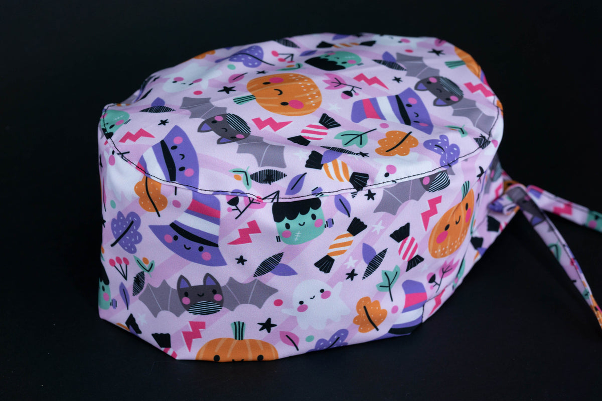 Gorro quirúrgico candy noche brujas