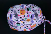 Gorro quirúrgico candy noche brujas
