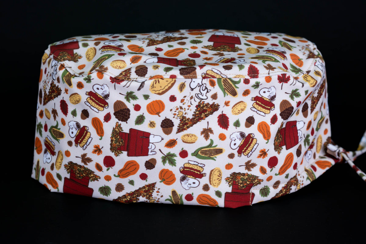Gorro quirúrgico snoopi calabaza