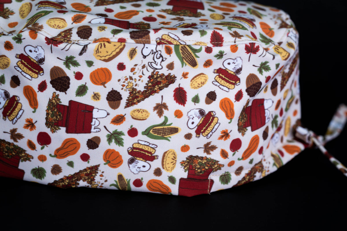 Gorro quirúrgico snoopi calabaza