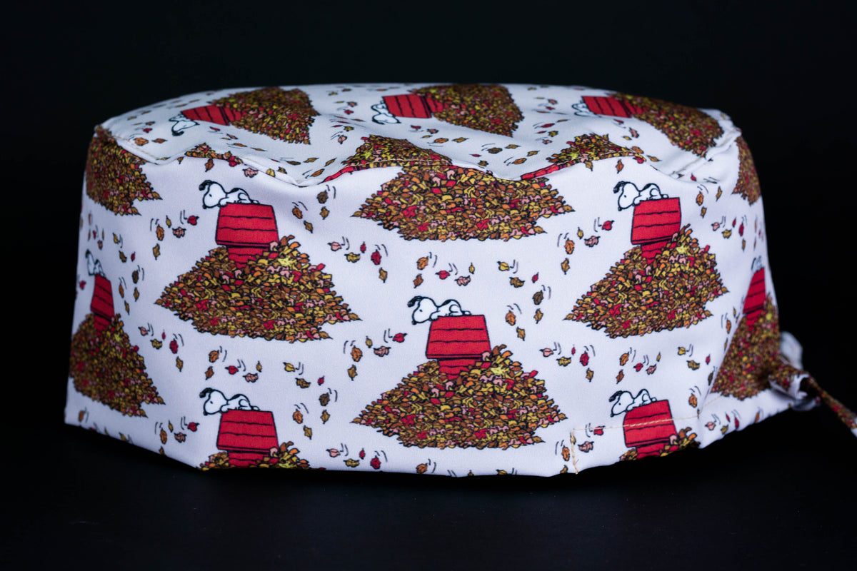 Gorro quirúrgico snoopi hojas