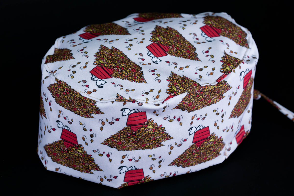 Gorro quirúrgico snoopi hojas