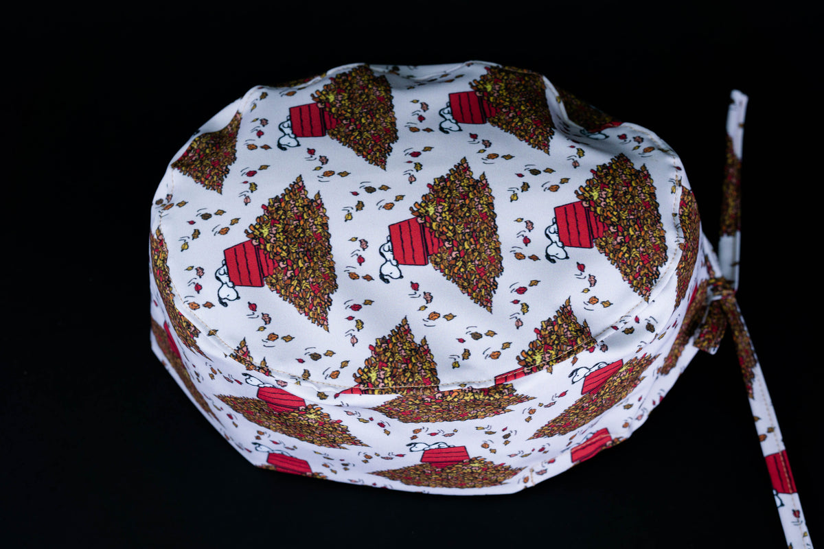 Gorro quirúrgico snoopi hojas